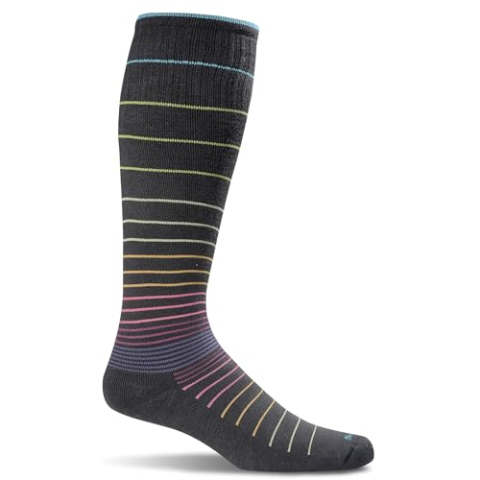 Sockwell Dames Circulator Compressie Sokken - Zwart 2, Klein/Medium