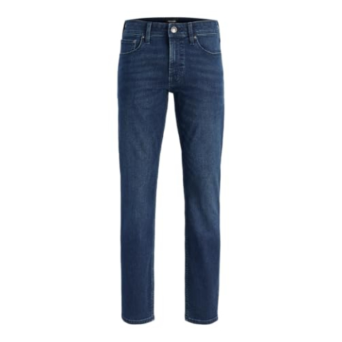 JACK & JONES heren jeans, Denim Blauw, 30W / 32L