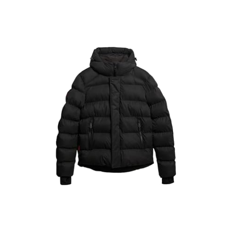 Superdry Microfibre Hooded Sports Puffer Winterjas Heren