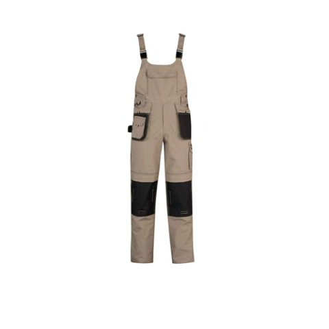 STØRVIK Pan Tuinbroek Dames & Heren - Amerikaanse Overall - Maat S - Khaki
