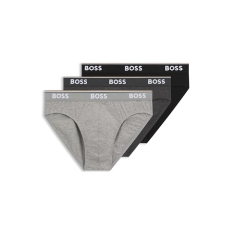 BOSS Herenslips, Open Grey61, XL