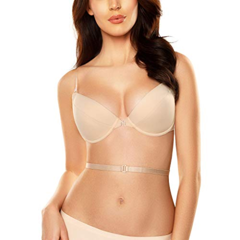 Vivisence Push-Up Bh Met Beugels Naadloos Blotte Rug 1040, Beige,75F
