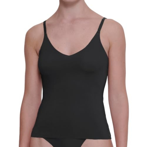 Sloggi Dames Zero Feel 2.0 spaghetti top, zwart, M