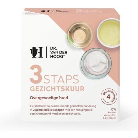 Dr. van der Hoog - 3-Stapskuur Gevoelige Huid