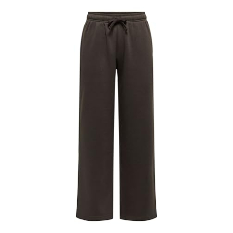 ONLY ONLBEST Damesbroek met wijde pijpen, chocolade taart, XL