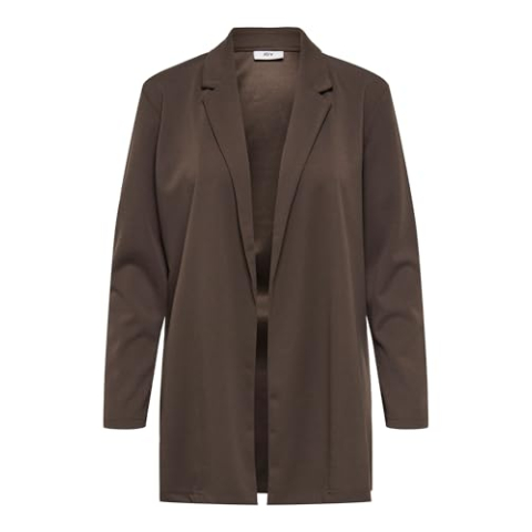 JDY Dames lichte jas Blazer JDYGeggo dames akko, chocolate brown, XS