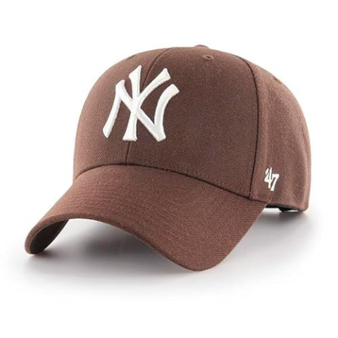 '47 Merk MLB New York Yankees MVP Gebogen V Struct Fit Mannen Bruin