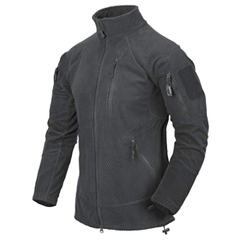 Helikon-Tex ALPHA Tactical Jacket Grid Fleece, grijs (Shadow Grey), XL