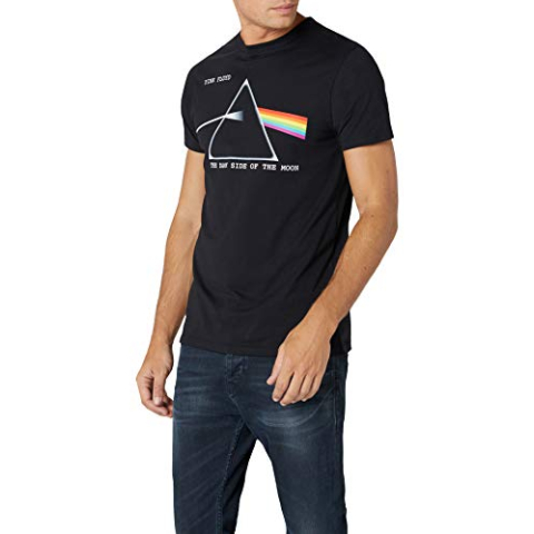 T-Shirt # L Black Unisex # Dark Side Of The Moon