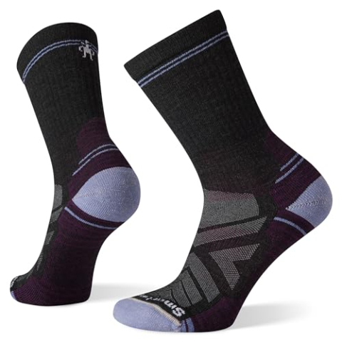 Smartwool Hike Light Cushion Crew Sokken voor dames Charcoal M