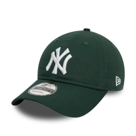New Era New York Yankees MLB League Essential Donkergroen Verstelbare 9Twenty Pet
