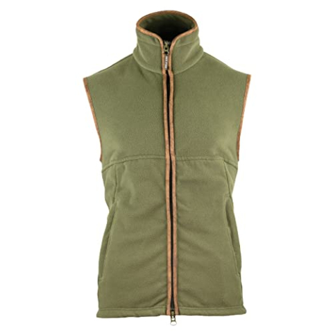 JACK PYKE Countryman - Fleecebodywarmer - lichtolijfgroen - S