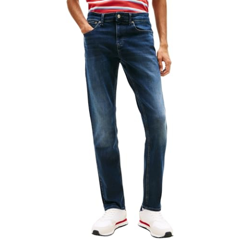Tommy Jeans Slim voor heren, Denim (Denim Dark), 33W / 34L