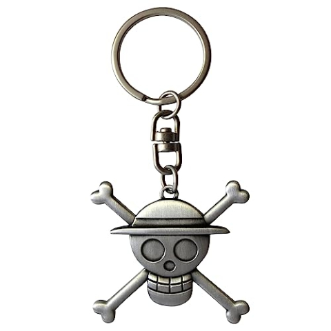 One-piece ABYKEY153 ABYstyle 3D sleutelhanger Skull Luffy