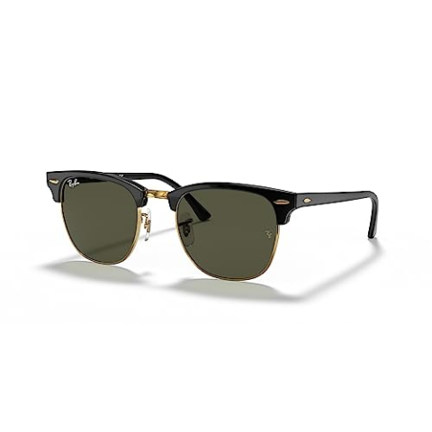 Ray-Ban Clubmaster RB3016 Zonnebril, 51 mm, one size, 51 mm