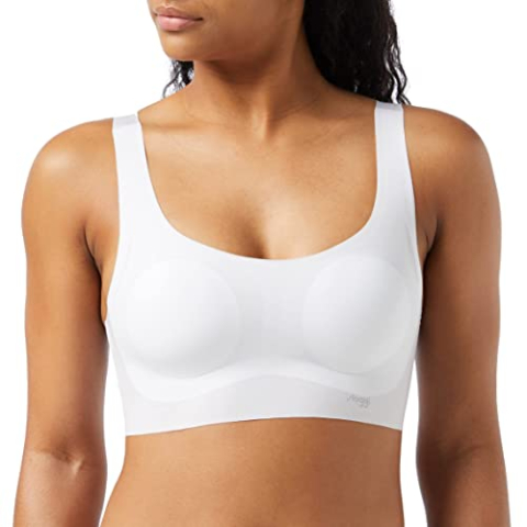 Sloggi Bustier Zero Feel Top voor dames, zwart, XS