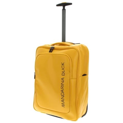 MANDARINA DUCK Eco Coated Trolley Backpack Duck Yellow
