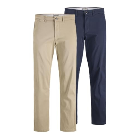 JACK & JONES Jpstkane Dave Chnio 2Pk Mp, Crockery., 33W / 32L