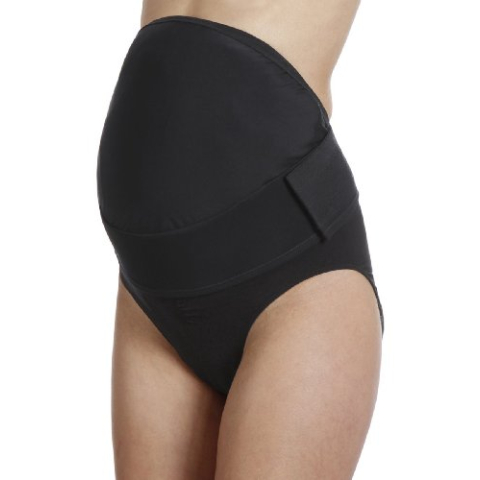 Anita dames babybelt buikband, zwart 001), L