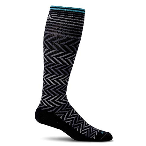 Sockwell Chevron gegradueerde compressiesok voor dames