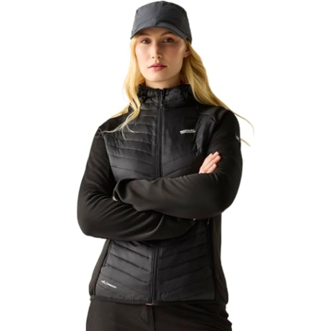 Regatta Dames Anderson Hybrid jas gevoerd lichtgewicht stretch Winter Layer top