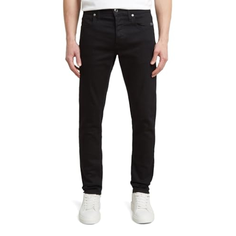 G-Star Raw 3301 Slim Jeans Jeans heren,Pitch Black B964-a810,31W / 32L