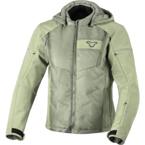 Macna Cocoon 2.0 waterdichte dames motorfiets textieljas, beige, L