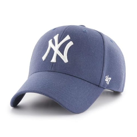 '47 New York Yankees MLB Most Value P. Blauw Verstelbare Snapback Pet '47