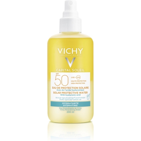 Vichy Capital Soleil SPF50 Hydraterend Zonbeschermend Water - Lichaam 200ml