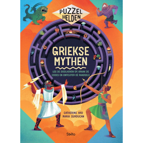 Puzzelhelden: Griekse Mythen (Hardback)