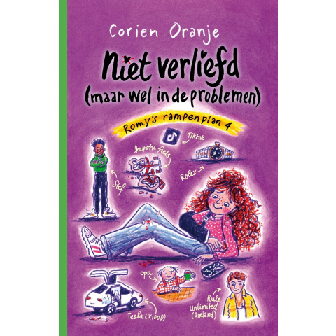 Niet verliefd (maar wel in de problemen) (Hardback)