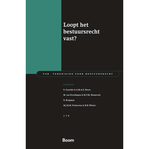Loopt het bestuursrecht vast? (Paperback)