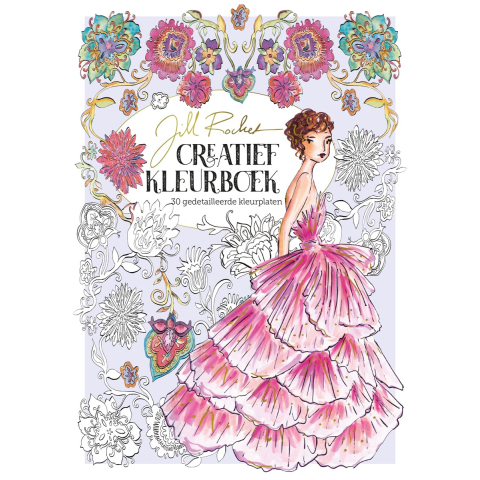 Kleurboek - Jill Rocket: Creatief kleurboek