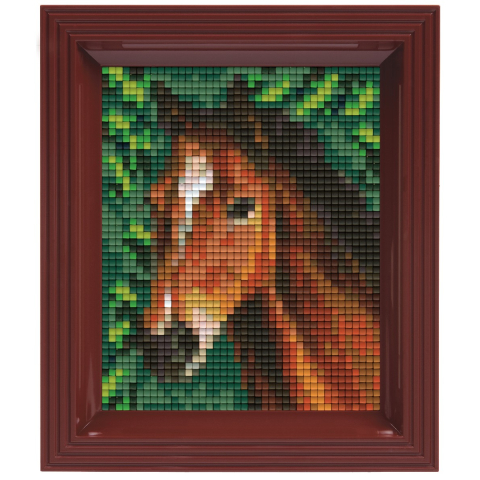 Pixelhobby set met lijst - paard