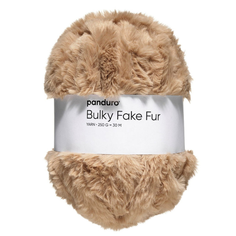 Panduro garen Bulky Fake Fur - beige