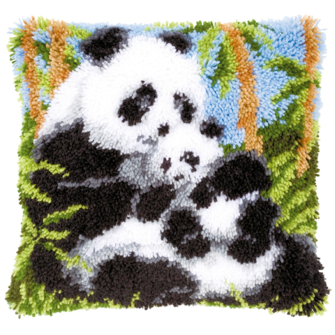 Knooppakket - kussen - panda's