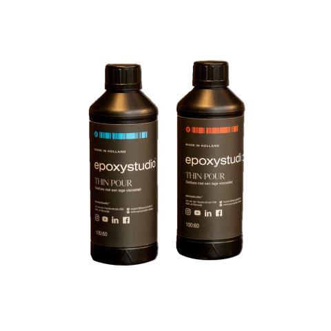Epoxystudio giethars - thin pour - 800 gram