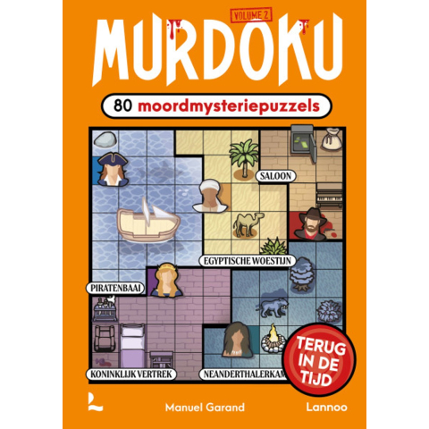 Puzzelboek - Murdoku - Terug in de tijd