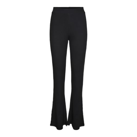 Noisy May NMPasa Flared Pants Stoffen broek zwart XL