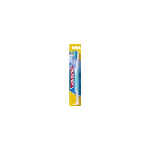 Lactona iQ+ Medium - Tandenborstel - Medium hard  - 1 stuks