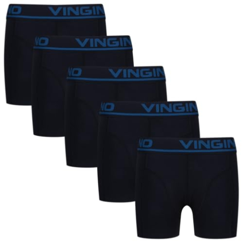 Vingino Boys-boxer-5-pack, maat S, blauw, S