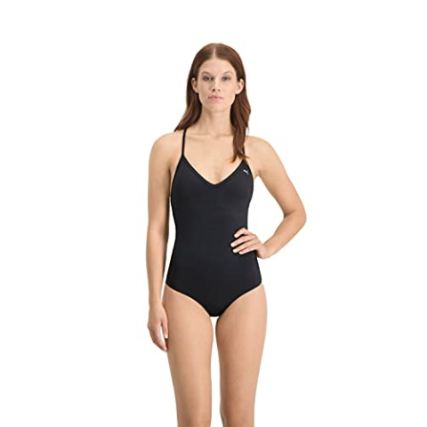 PUMA Badpak voor dames, zwart, XL