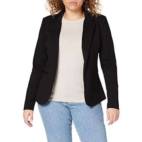ICHI Ihkate BL Damesjas, Zwart (Solid Black) 10001., XS