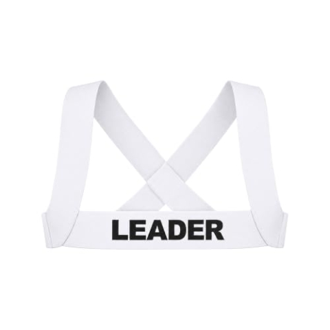 LEADER - Heren Partywear - Essentials Harness White - 1x Maat S