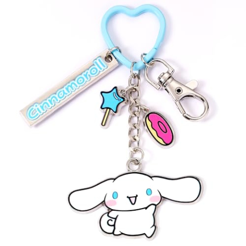 The Carat Shop Hello Kitty Cinnamoroll Sleutelhanger met Charms