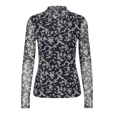Onlerica Life Mesh L/S Top JRS Noos, Blue Graphite., XL
