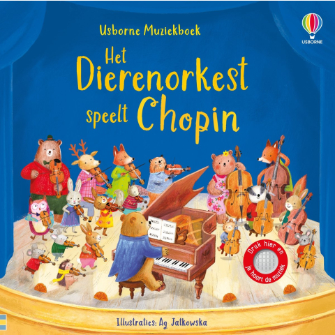 Het Dierenorkest speelt Chopin (Kartonboek)