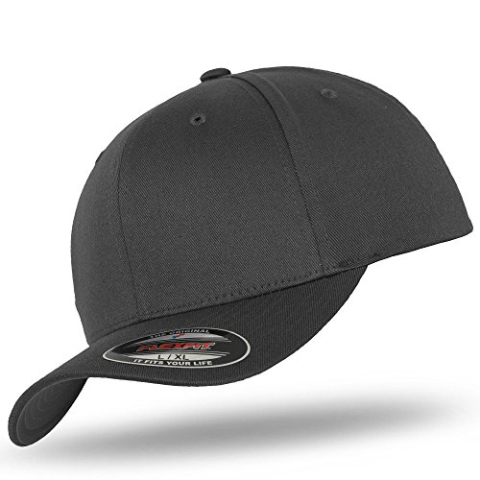 Flexfit Uniseks honkbalpet, donkergrijs/donkergrijs, XL-XXL