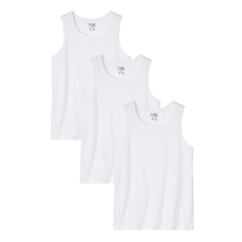 ATLAS FOR MEN - Set van 3 effen tanktops - XXL