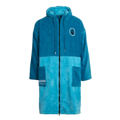 WAVE HAWAII Zip Poncho Bleys, blauw, L-XL